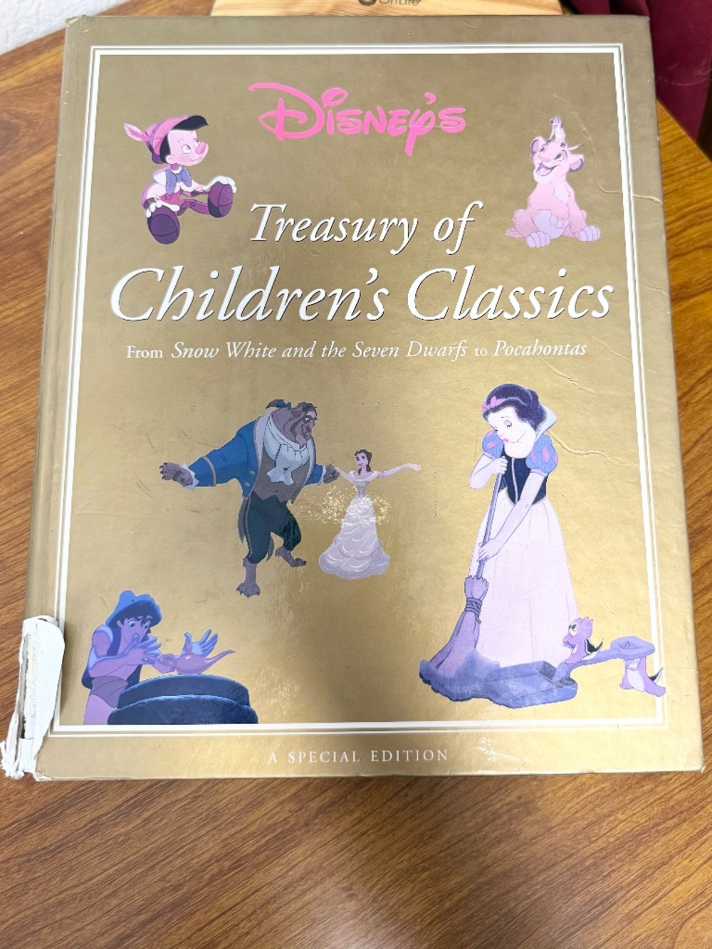 Disney’s Treasury of Children’s Classics Special Edition Hardcover Book 1997